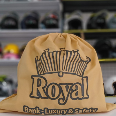 Túi vải dây rút Royal đựng mũ bảo hiểm dáng balo đeo xinh xắn