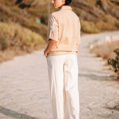 Áo Sơ Mi Thêu Cotton Isla Bonita