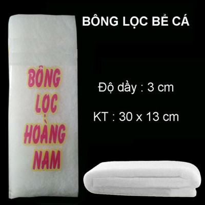 2 Xốp Lọc 90x30cm & Bông Lọc 60x13cm | Vật Liệu Lọc Nước Hồ Cá Hiệu Quả