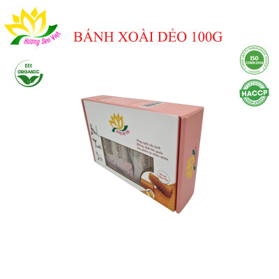 BÁNH XOÀI DẺO HỘP 100G - HƯƠNG SEN VIỆT
