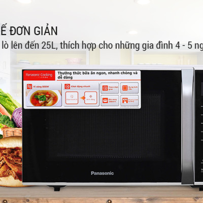 Lò Vi Sóng Panasonic NN-ST34HMYUE (800W) - Hàng Chính Hãng