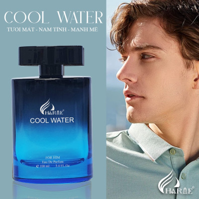 Nước Hoa Nam CHARME COOL WATER 100ml 2024 Lưu Hương Lâu Phóng Khoáng, Nam Tính_Nước Hoa Chính Hãng