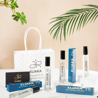 Nước hoa,nước hoa nam, nuoc hoa chính hãng thơm lâu ELIAKA masculine lưu hương 6h-8h dung tích 10ml