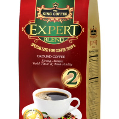 Combo 5 Cà Phê Rang Xay Expert Blend 2 KING COFFEE - Túi 500g + tặng 1 túi Expert cùng loại