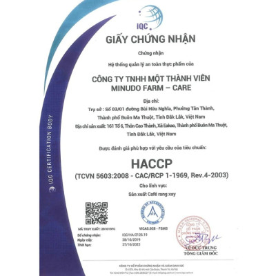 Hộp giấy 10 gói*3g/gói_Cà phê AEROCO hòa tan sấy lạnh thăng hoa Robusta