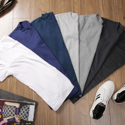 ÁO THUN NAM MÀU XÁM ĐẬM