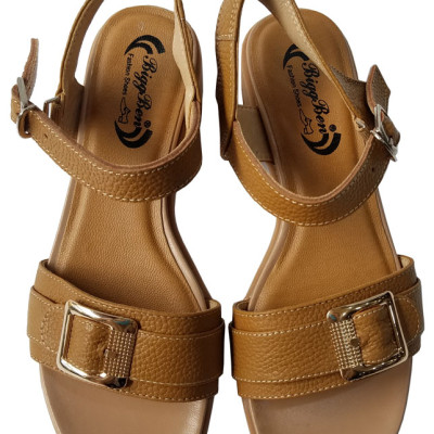 Giày Sandal Cao Gót Da Bò BIGGBEN SDCG67
