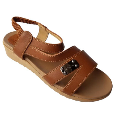 Giày sandal nữ da bò thật BIGGBEN cao cấp SDN81