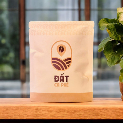 Cà Phê Blend Nguyên Chất Đất Cà Phê 250g - 70% Robusta & 30% Arabica | Pure Coffee Blend - Gu Hài Hòa
