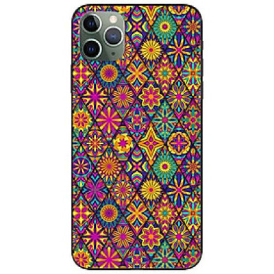 Ốp lưng in cho Iphone 11 Pro Mẫu Hoạ Tiết Chéo