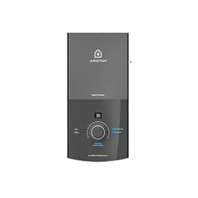 Bình nóng lạnh trực tiếp Ariston 4500W AURES PREMIUM+ 4.5P CÓ BƠM TRỢ LỰC - Hàng chính hãng