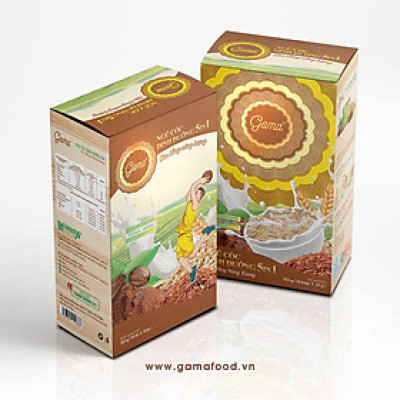 Ngũ cốc dinh dưỡng GAMA 5IN1 352g (16 gói * 22g )