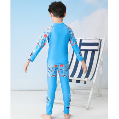 Đồ bơi bé dài tay quần dài năng động