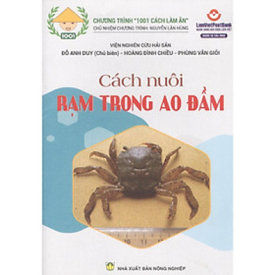Sách - Cách Nuôi Rạm Trong Ao Đầm - NXB Nông Nghiệp