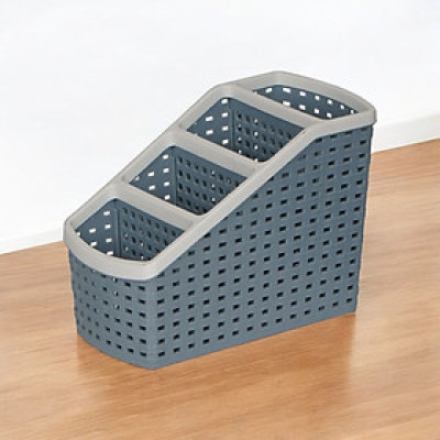 Khay nhựa tiện ích 4 ngăn, để bàn, đựng đồ, khay nhựa 4 ngăn, đựng bút, đồ dùng đa năng