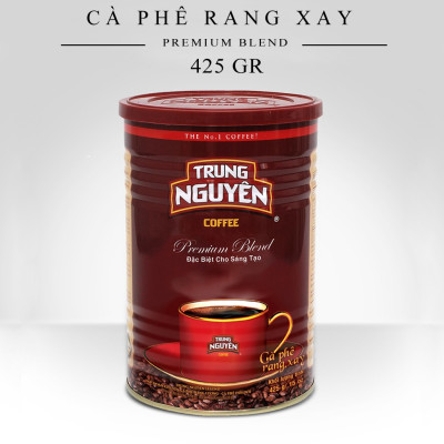 Cà phê Premium Blend Trung Nguyên Legend - Rang Xay (Arabica, Robusta, Excelsa, Catimor) - Lon 425gr