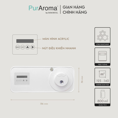 Máy Khuếch Tán Công Nghiệp PurAroma APA 6 - Công Nghệ Nano Khuếch Tán Siêu Âm