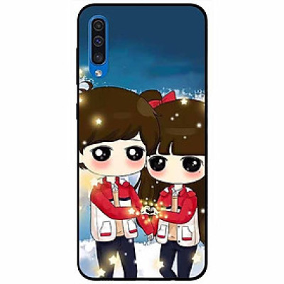 Ốp lưng dành cho Samsung A30s mẫu Cặp Áo Đôi