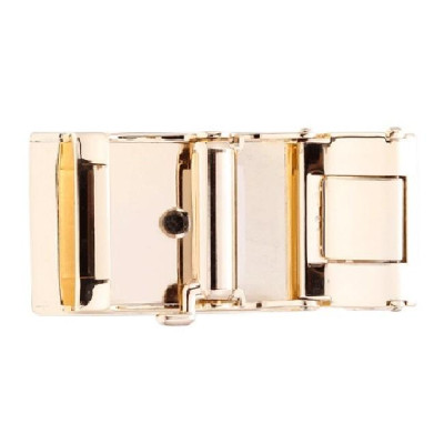 HC9221-22-23-24 - Đầu khóa da cá sấu Huy Hoàng 4 phân đầu vàng màu đen, nâu đất, vàng, nâu đỏ