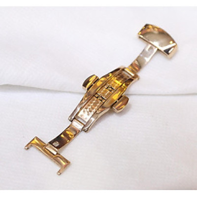 Khóa bướm chống hằn dây đồng hồ da