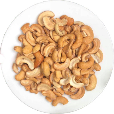 1Kg Hạt Điều Bể Rang Muối Hiệu SK FOOD - 2 Hũ Mỗi Hũ 500G