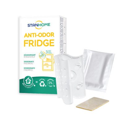 Miếng khử mùi tủ lạnh Stanhome Anti Odor Fridge 31gr/hộp