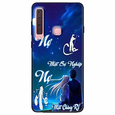 Ốp lưng in cho Samsung A9 2018 Mẫu Nợ Cha Nợ Mẹ Rể