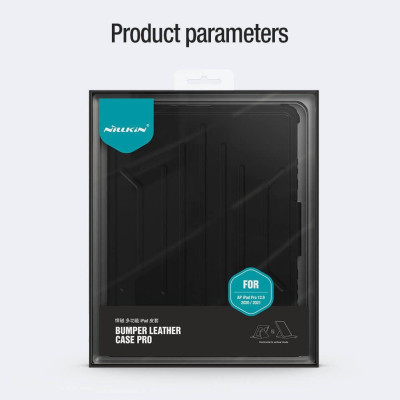 Bao da cho Pad Gen 10 2022 10.9 inch kèm kệ xoay 360 Nillkin Bumper SnapSafe Magnetic - Hàng chính hãng