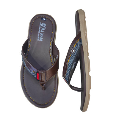 Dép Xỏ Ngón Nam HÀ NAM Da Bò Thật Cao Cấp DNA2168