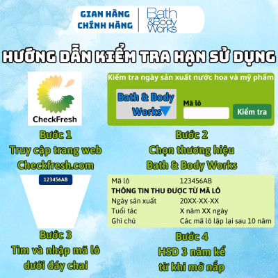 Body Mist Bath And Body Works Nam Nữ Chính Hãng Dahlia, Xịt Thơm Body Toàn Thân Hương Nước Hoa 236ml