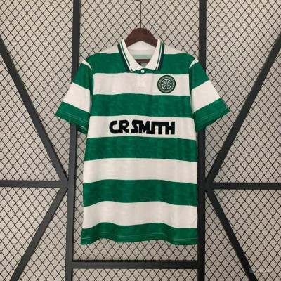 Áo Bóng Đá Retro Celtic 1990 - Sân Nhà bản cao cấp vải Cotton Polyester