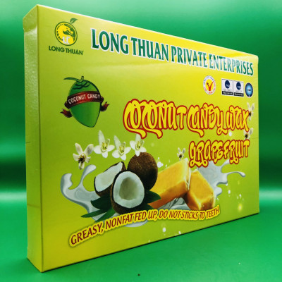 Kẹo dừa sáp Hương Bưởi - Long Thuận