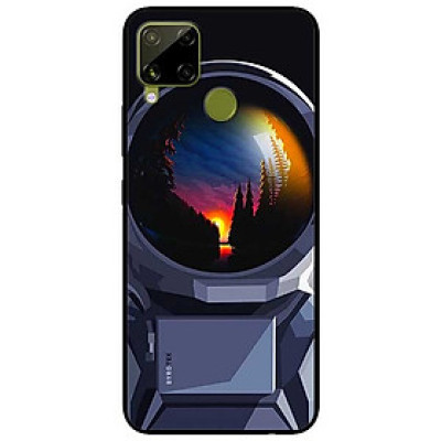 Ốp lưng dành cho Realme C15 mẫu Áo Giáp Vũ Trụ