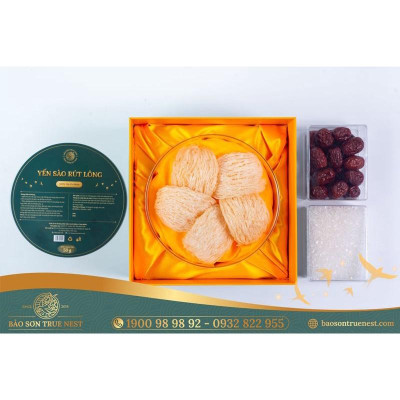 TỔ YẾN RÚT LÔNG - HỘP 50GR - BẢO SƠN TRUE NEST