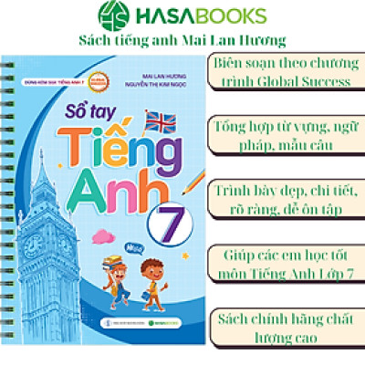 Sổ Tay Tiếng Anh 7 Global Success - Mai Lan Hương