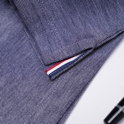 Áo Polo cổ tàu GHI SÁNG ALGPLO37