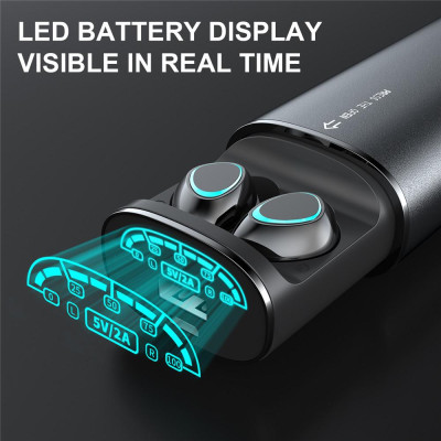 CINCATDY Tai Nghe Bluetooth Earbuds Gaming Headset True Wireless Headphone K-100 - Hàng Chính Hãng