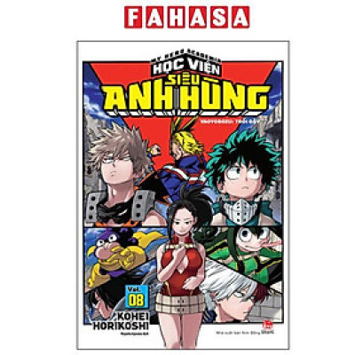 Sách - My Hero Academia - Học Viện Siêu Anh Hùng - Tập 8 - Yaoyorozu - Trỗi Dậy (Tái Bản 2025)