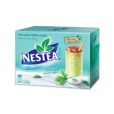 Trà sữa NESTEA trân châu hộp 5 gói x 17 g