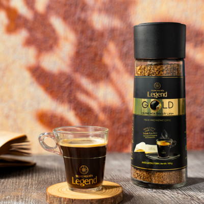 Cà Phê Hòa Tan Sấy Lạnh Trung Nguyên Legend Gold - Hũ 100gr