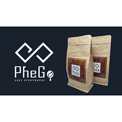 Cà Phê Rang Xay Mộc PheGo - 100% Robusta Thượng Hạng (500gr)