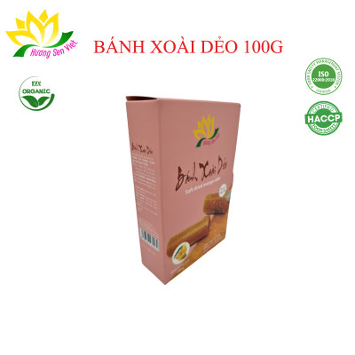 BÁNH XOÀI DẺO HỘP 100G - HƯƠNG SEN VIỆT
