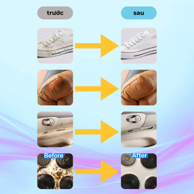 Bình Xịt Tạo Bọt Vệ Sinh Nội Thất Ô Tô, Sofa, Da, Giày, Vệ Sinh Đa Năng O’tech BX-10 Multi-Purpose Foam Cleaner - Hàng Chính Hãng