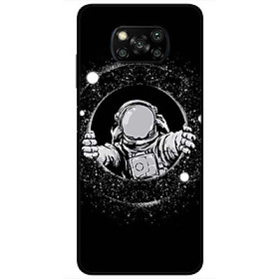 Ốp lưng dành cho Xiaomi Poco X3 mẫu Phi Hành Gia 4