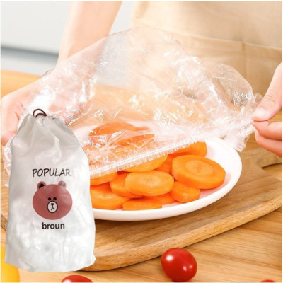 Hộp 100 màng bọc thực phẩm MyLan 38cm Co Dãn Tốt Dùng Được Cho Lò Vi Sóng