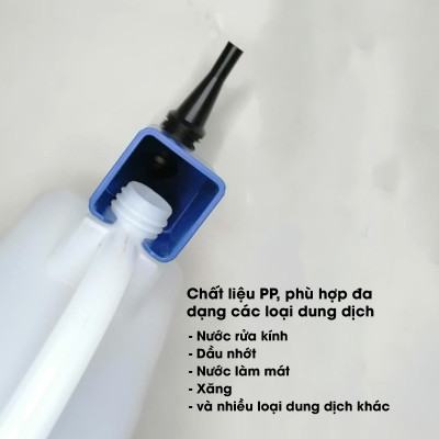 Phễu rót dầu nhớt, đổ xăng, nước làm mát, nhiên liệu cho ô tô - Phụ kiện ô tô Tâm Luân