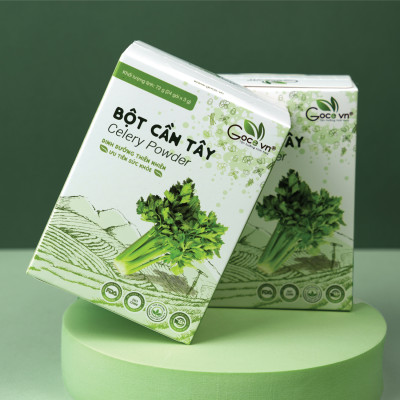 Combo Khỏe dáng, Đẹp da (1 hộp Trà lá ổi túi lọc 40g, 1 hộp Bột cần tây 72g)