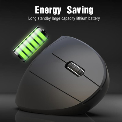 Chuột không dây HXSJ T29 quang dọc BT3.0 3 DPI có thể điều chỉnh Thiết kế tiện dụng cho hệ thống Windows Android 