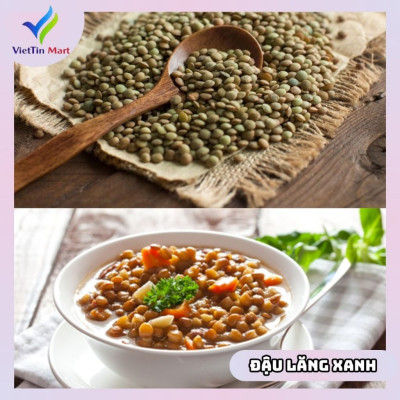 Đậu Lăng Xanh Hữu Cơ Viettin Mart 500g 