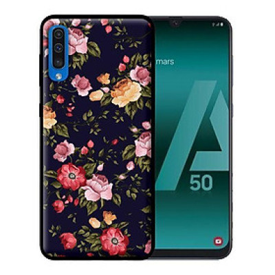 Ốp lưng in cho Samsung Galaxy A7 2018 mẫu Họa Tiết Hoa Nhỏ - Hàng chính hãng